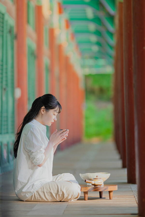 Korean actress Kim Min-ha, ambassador for the Visit KOREAN HERITAGE Campaign, stars in the promotional video for Korean Temple Monasteries.