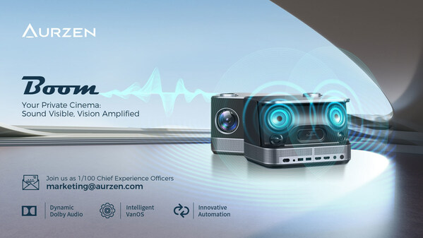 The World's Leading Projector Brand AURZEN Debuts Its First Intelligent Projector AURZEN Boom with Dolby Audio at Channel Summit EMEA 2023