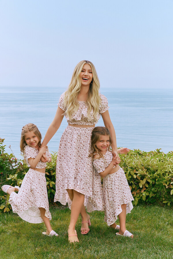Madison and daughters in the SHEIN x Madison collection.