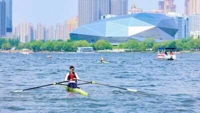 第7回中国大学ボート選手権が瀋陽市（NE）で開催5月12日、中国