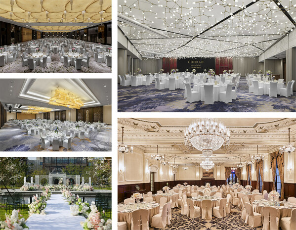 希尔顿集团上海区域酒店联合夏季婚博会即将华丽启幕