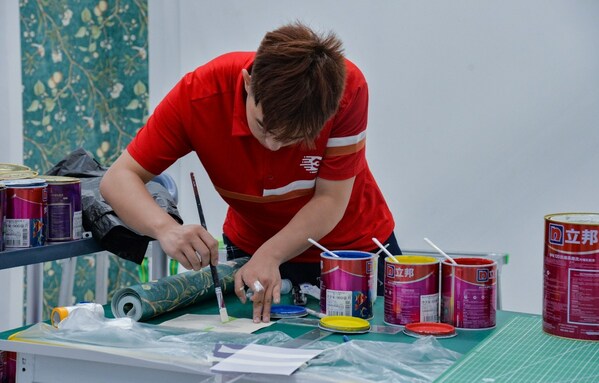 立邦是“油漆与装饰”竞赛项目唯一赞助商