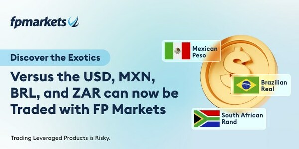 FP Markets Expands its Emerging Markets Forex Offering adding MXN, BRL and ZAR