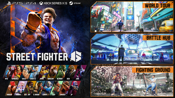 《Street Fighter 6》2023年6月2日正式發佈