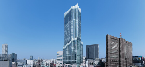 BELLUSTAR TOKYO泛太平洋酒店与 HOTEL GROOVE SHINJUKU 宾乐雅酒店位于新宿最新摩天地标东急歌舞伎町塔内