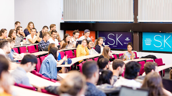 SKEMA商学院的在校生来自全球超过130个国家和地区