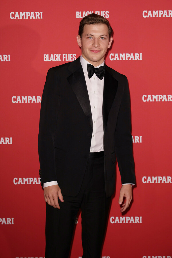 Campari hosted the cast of Black Flies including Tye Sheridan (pictured here) and Jean-Stéphane Sauvaire with an evening that celebrated the success of the premiere at 76th Festival de Cannes.