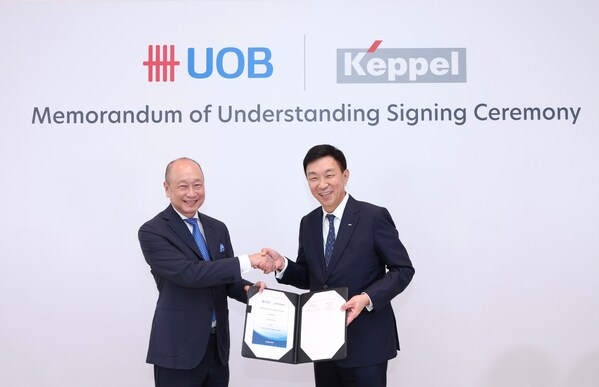 UOB and Keppel join forces to provide solutions supporting businesses in their sustainability and digitalisation journeys