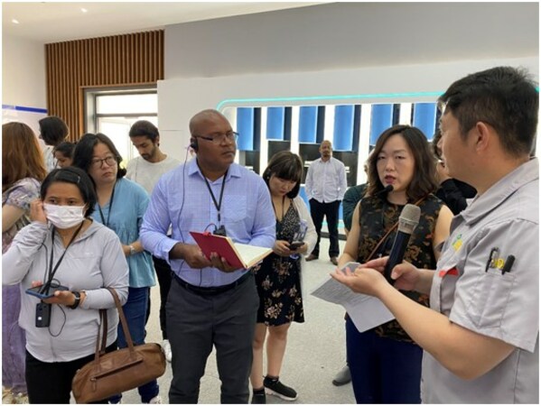 Foreign journalists learn about mushroom industry, Confucian culture in Jining, E China's Shandong Province