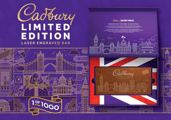 Premium Gifting Perfection: Cadbury's Limited Edition Dairy Milk Laser-Engraved Bars Sell Out within Two Weeks