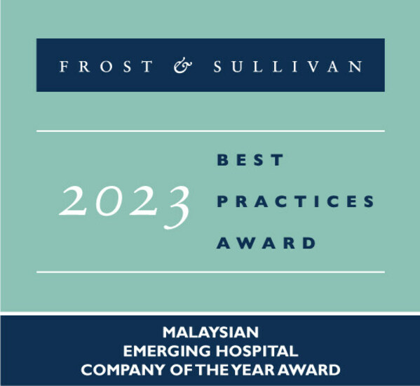 Sunway Medical Centre Velocity Awarded by Frost & Sullivan for Leading the Malaysian Hospital Industry with Holistic Medical Care and Pioneering Technologies