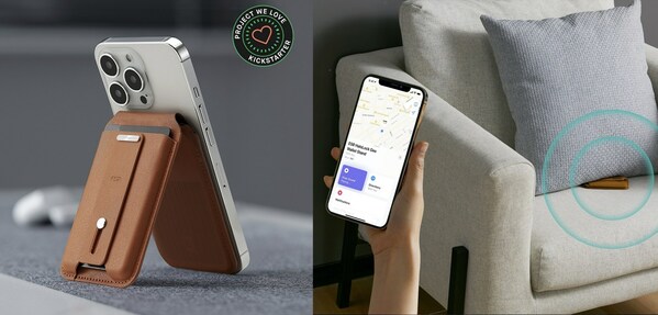 ESR Announces Kickstarter Success of World's 1st MagSafe Wallet with Full Apple-Certified Find My
