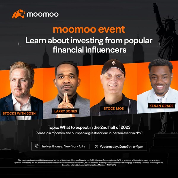 Moomoo Hosts Its First Investing Event with Four Popular Financial Influencers