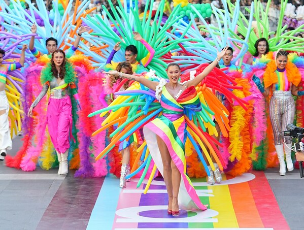 Thailand celebrates sensational rainbow phenomenon with “Pride for All” campaign at Central World, putting forward the country to be a world pride destination in 2028