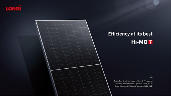 LONGi、N型太陽光パネル新製品「Hi-MO 7」を投入