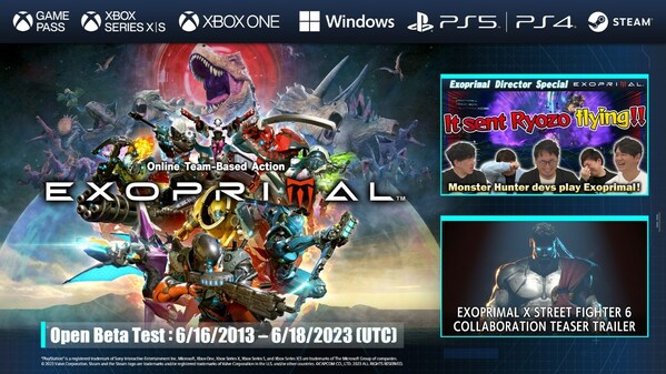Capcom全新游戏《EXOPRIMAL》第二次公开测试现已开放