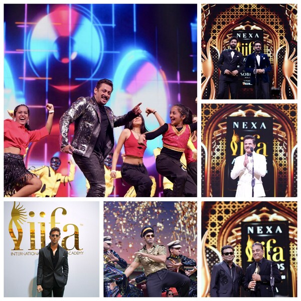 Salman Khan, Hrithik Roshan, Varun Dhawan, Mr Kamal Haasan, A.R Rahman, Anil Kapoor, Abhishek Bachchan and Vicky Kaushal at the 23rd Edition of IIFA Weekend and Awards, 2023.