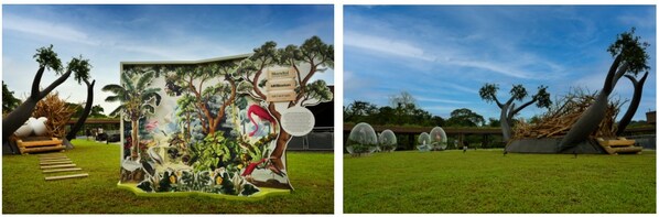 Museum of Fine Arts, Boston and ARTiSTORY debuted an immersive outdoor installation -  "Take Flight with Museum of Fine Arts, Boston x Audubon" at the Mandai Wildlife Reserve, Singapore on 19 May 2023