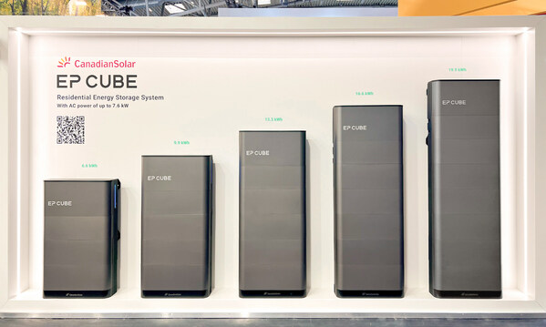 Canadian Solar Launches Its First Residential Energy Storage System EP Cube at Intersolar Europe in Germany