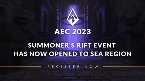 The 2023 Asia Esports Championship (AEC) is now open for registration.