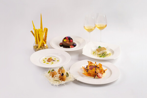 Specially curated eight-course menu brought to you by Graze Hilton Kuala Lumpur
