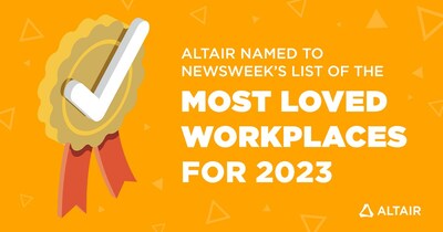 Altair Named To Newsweek's List Of The Most Loved Workplaces For 2023 ...