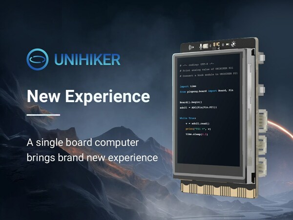 DFRobot、新しい体験をもたらすシングルボードコンピュータ「UNIHIKER」を発売開始