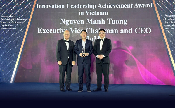 MoMo's Executive Vice Chairman and CEO, Mr. Nguyen Manh Tuong, Receives Asian Banker's Prestigious 