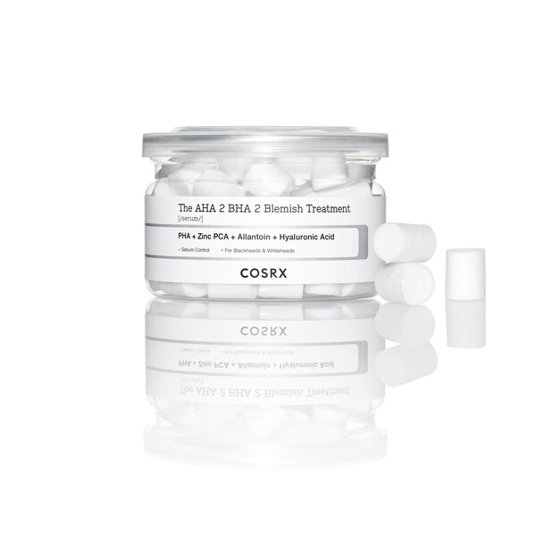 COSRX LAUNCHES THE AHA 2 BHA 2 BLEMISH TREATMENT SERUM PROVIDING A QUICK AND EASY SOLUTION FOR SPOT CONCERNS