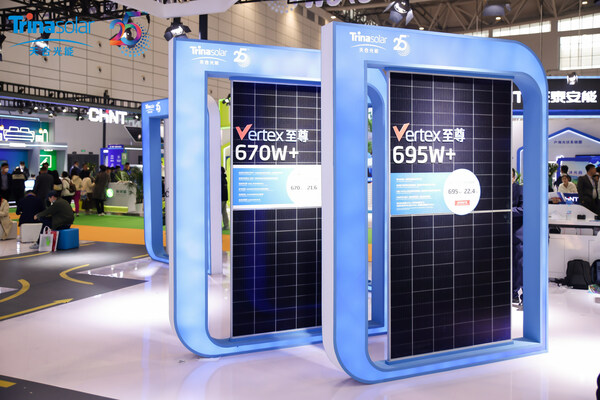 SNEC insight: Global module makers join 600W+ trend, with Trina Solar leading the ultra-high power and n-type field