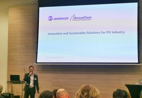 Wanhua Chemical Attended the EUROPUR & EURO-MOULDERS Conference 2023, Sharing the Sustainable Solutions for Automotive Industry