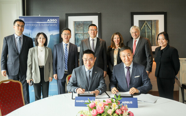 Xiamen Airlines, Airbus in tie-up to advance sustainable development across aviation industry