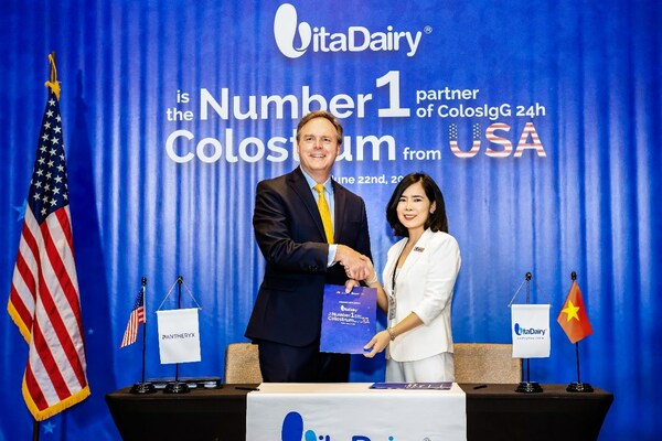 VitaDairy Vietnam Secures the No. 1 Partner of Global Colostrum Leader