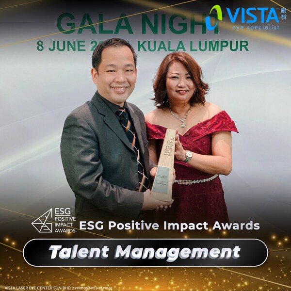 VISTA Eye Specialist Wins ESG Positive Impact Awards