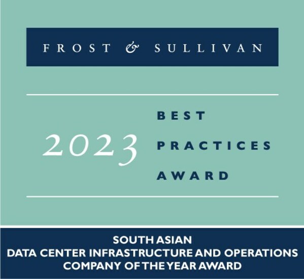 Frost & Sullivan honours AdaniConneX with South Asian Company of the Year Award for Excellence in Data Center Infrastructure & Operations