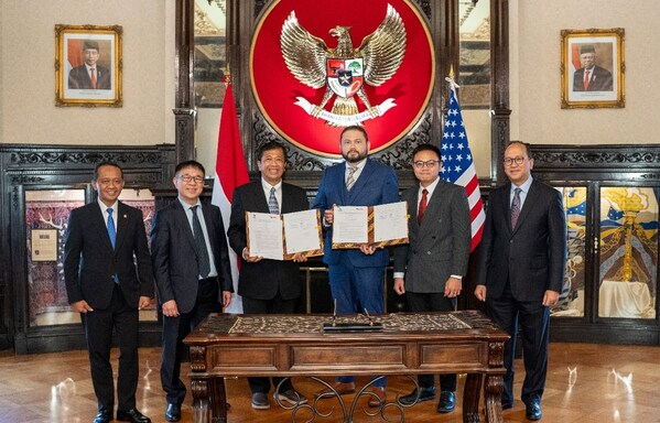 圖為SEG Solar與印尼方簽約儀式現場