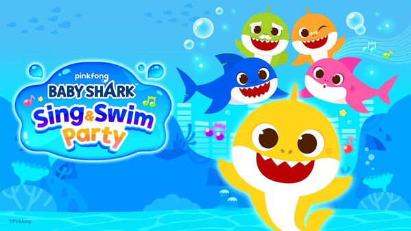 The Pinkfong Company partners with Outright Games to launch Baby Shark’s first standalone console and PC game, ‘Baby Shark: Sing & Swim Party’.