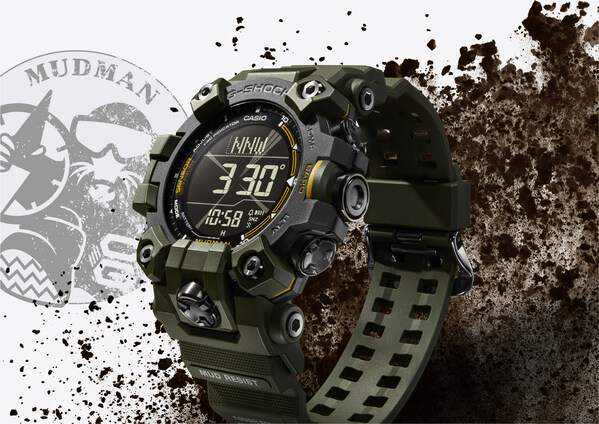 Casio to Release Dust- and Mud-Resistant G-SHOCK with Dual-Layer LCD for Improved Readability