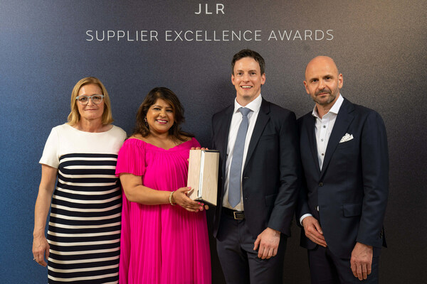 ADI榮獲JLR「傑出供應商獎」，展現長期穩固合作夥伴關係