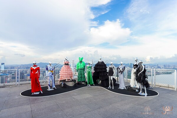 “中国时尚新浪潮-无界之旅”限时时装展在深圳鹏瑞莱佛士酒店盛大开启