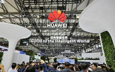 Huawei's booths at MWC Shanghai 2023