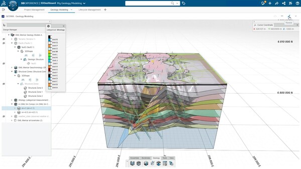 Dassault Systèmes Showcases Its GEOVIA Unique Collaborative Solutions within the 3DEXPERIENCE Platform at the 26th World Mining Congress
