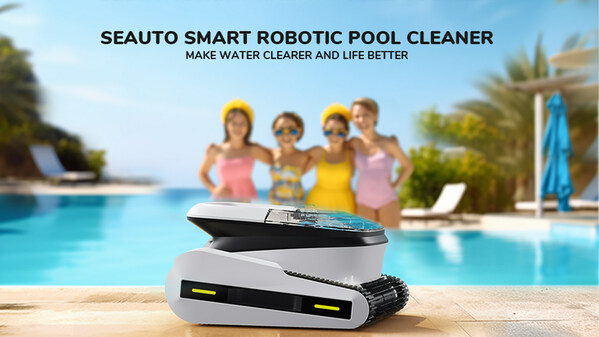 Seauto Launches its First-Ever Sonar Navigation Cordless Robotic Pool Cleaner