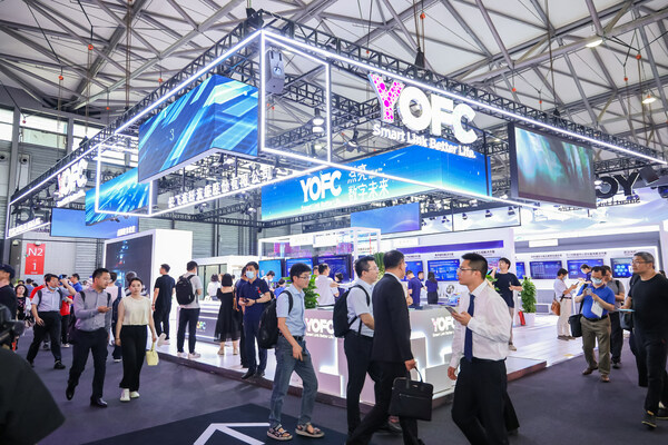 Nhà cung cấp cáp và cáp quang toàn cầu YOFC giới thiệu nhiều dòng sản phẩm và giải pháp tại MWC Thượng Hải 2023