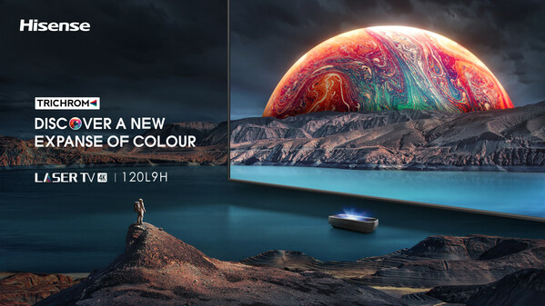 Hisense Laser TV discovers a new expanse of colour