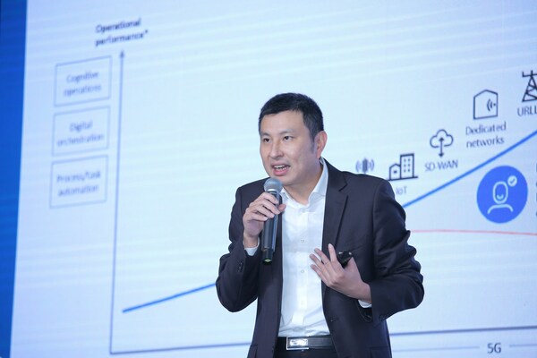 2023 MWC上海│愛立信吳日平：打造通信領域最專業的人工智能網絡能力