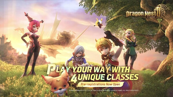 Dragon Nest 2 Play Your Way with 4 Unique Classes