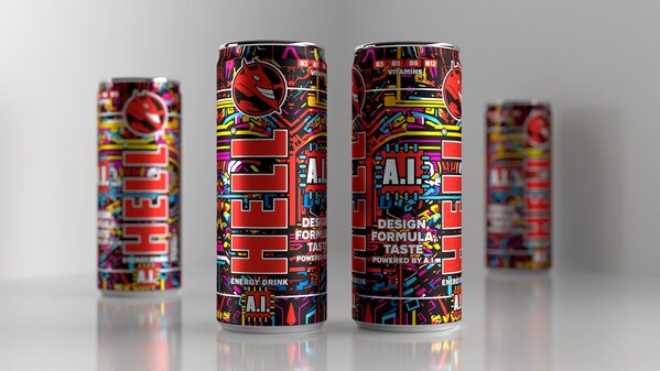 HELL A.I. energy drink