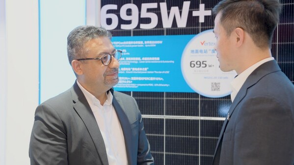Cherif Kedir, CEO & President of RETC, speaks highly of Trina Solar’s Vertex N modules
