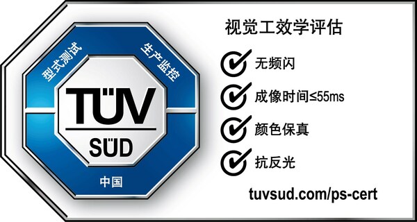 TÜV南德视觉工效学China Mark中国认证标志